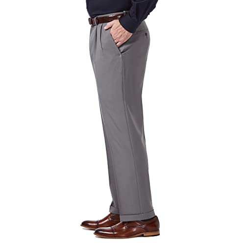 Haggar HD00651 Mens Premium Comfort Classic Fit Pleat Front Reg. And Big & Tall Sizes Dress Pants thumb #1