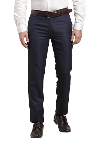 Pantalon extensible homme Turtle avec imprimé Dobby chic et coupe ajustée