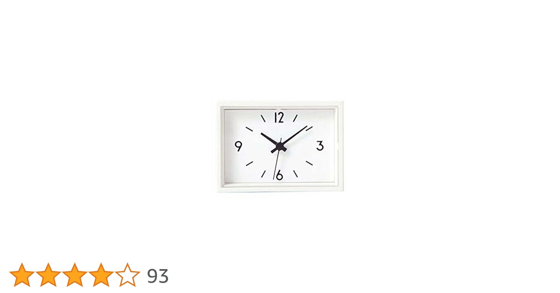 無印良品　駅の時計　黒 駅の時計 | 無印良品