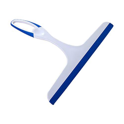DGFJY Shower Squeegee Window Glass Wiper Cleaner Heavy Duty Window Scrubber Cleaning Window Scrubber, Blue