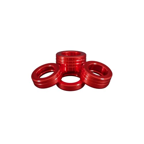 ���C�f�B�A(RIDEA) THRU AXLE SPACER SET M15 RED AL