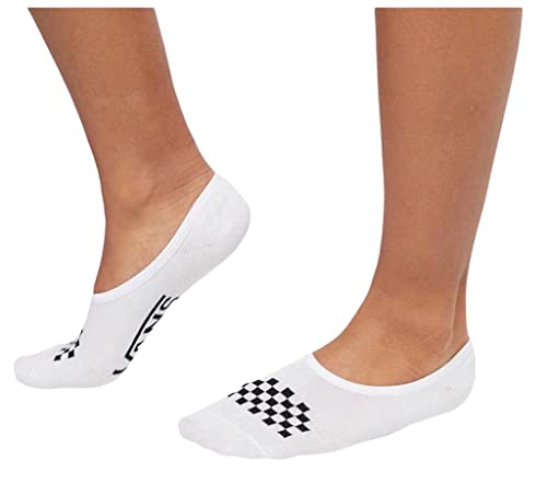 Vans | Canoodle Super No Show Socks (Women (6.5-10), White/Black Check) #TOP4