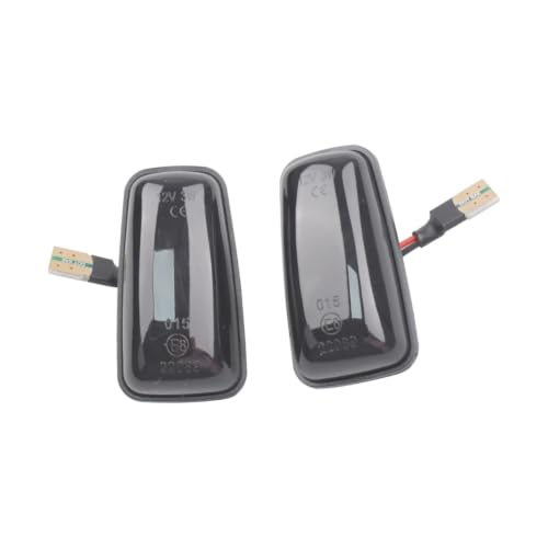 Intermitentes laterales dinámicos con acabado negro ahumado premium para Expert