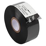 Cinta de impresión de transferencia térmica para máquinas de codificación y etiquetado HP-241 / 241B / 241S / DY-8 / DY-6 / TJ-08 - 25 mm x 122 m o 200 m, película de polietileno (30 mm x 200 m)