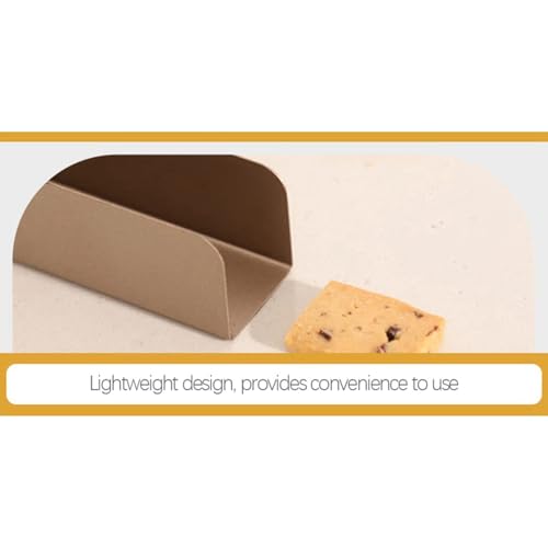 Molde rectangular para galletas y pan en forma de U de acero al carbono resistente 5
