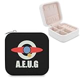 ジュエリーボックス 機動戦士Ζガンダム エゥーゴ PUレザージュエリーケース 宝石箱 携帯用 誕生日プレゼント 旅行 仕切り付き 指輪置き