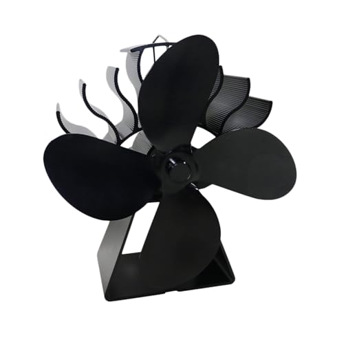 Ventilador de estufa de leña: ventilador de calefacción de invierno no eléctrico de 4 aspas, ventiladores ecológicos para estufas de leña | Ventiladores de chimenea de calor respetuosos con el medio Ventilador de estufa de leña: ventilador de calefacción de invierno no eléctrico de 4 aspas, ventiladores ecológicos para estufas de leña | Ventiladores de chimenea de calor respetuosos con el medio