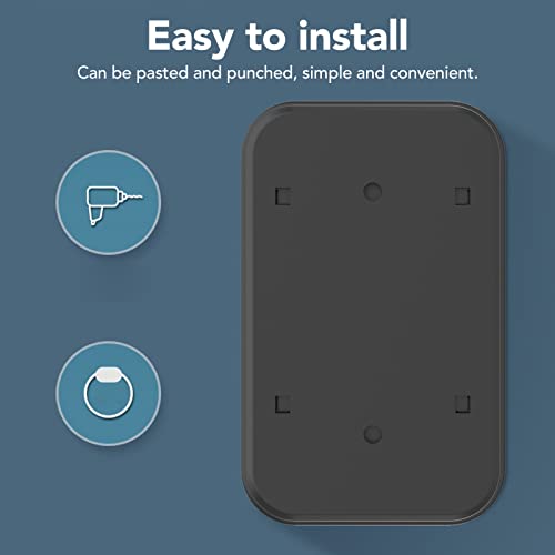 Câmera de campainha, câmera de campainha de vídeo WiFi 128 GB de memória grande 1000 mAh bateria 90°