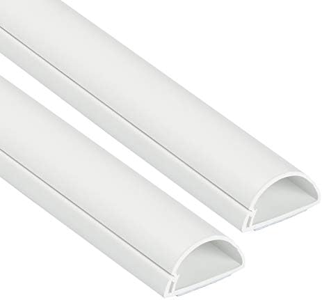 D-Line Mini Cable Trunking Clip-Over Accessory Multipack | Join Multiple Lengths of 30x15mm Mini Cable Cover | 10 Piece Electrical Trunking Accessory Multipack - White
