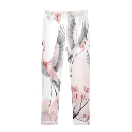Toddler Girls Leggings Printed Yoga Pants Leggings Pink Daniel Crane for Kids