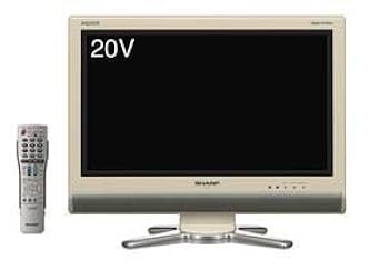 SHARP - SHARP　20V型 液晶テレビ AQUOS LC-20D30-W　ホワイト　リモコンなし　本体いたみ Amazon | SHARP 20V型 ハイビジョン 液晶テレビ ベージュ AQUOS