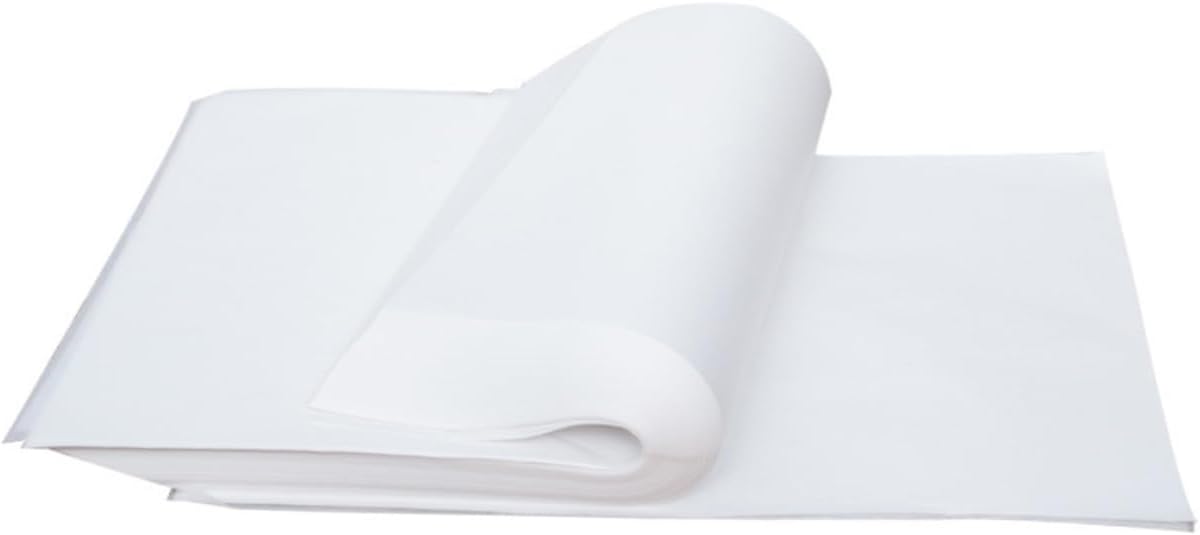 DOITOOL 500 Sheets Trace Paper Pencil Translucent Drawing Paper Pad Thick Parchment Medium Sketch Transfer Tracing Paper Pad Vellum Transparent Paper Drawing If Craft White