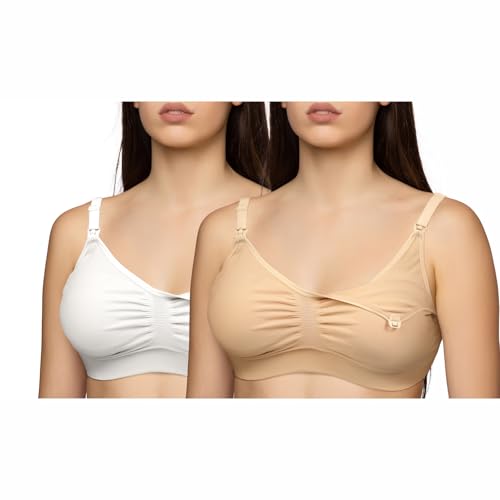 Image of NewMom Women's Lycra Non Padded Non-Wired Maternity Bra