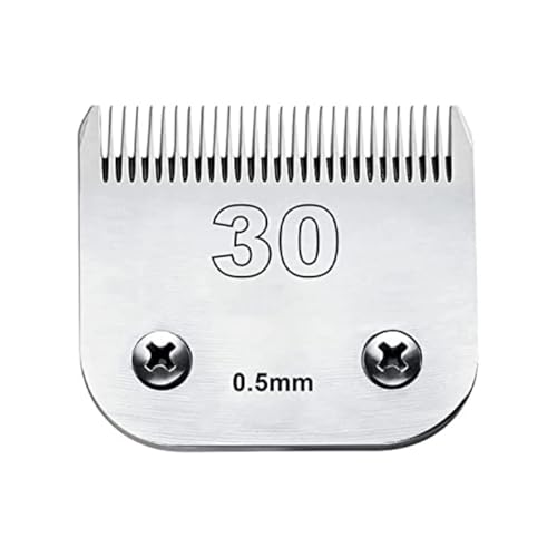 Lames De Rechange For Tondeuse De Toilettage For Chiens, Compatibles Avec Andis, Compatibles Avec Oster, Lame De Tondeuse À Cheveux A5 À Coupe Lisse(30-0.5mm)