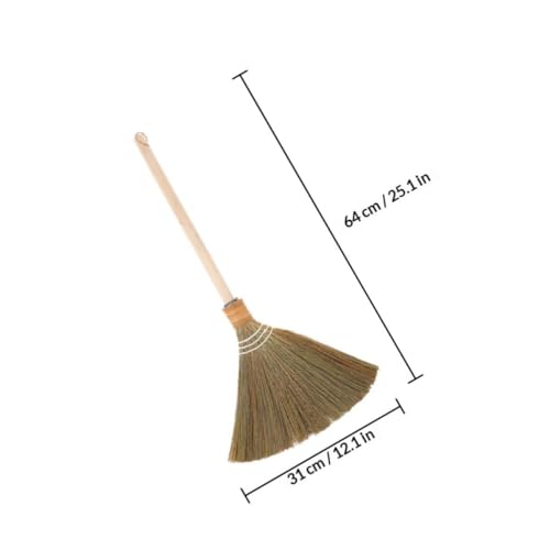 Cepillo Escoba de Madera práctico y suave para barrer el garaje 3