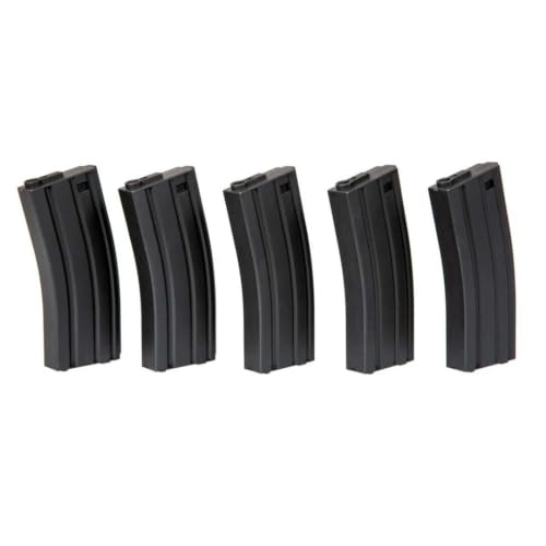 Cargadores M4 Mid-Cap 140BB Specna Arms con alimentación fluida para el sistema AR