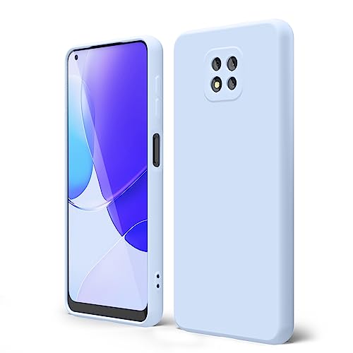 Coque Moto G Power 2021 mignonne bleu clair cadeau fille