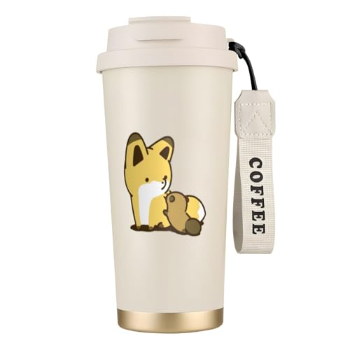 �^�k�L�ƃL�c�l (12) ���@�r ���� 500ml �R�[�q�[�J�b�v �^��f�M 3way���݌� �X�g���[�t�� ��e�� �L�� �R��Ȃ� �ۗ�ۉ� ������� �A�E�g�h�A �􂢂₷�� �j�����p ??�t �ۉ� �ۗ� Coffee Cup