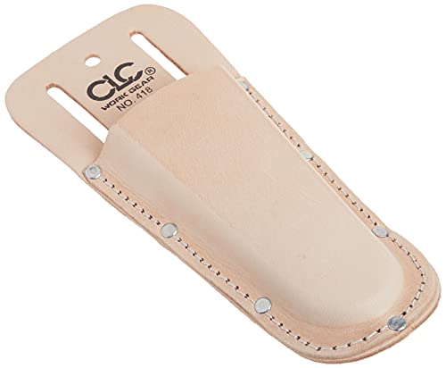 Custom Leathercraft - 1535046 Clc 418 Plier Tool Holder, Heavy Duty, Closed End,Tan #TOP3