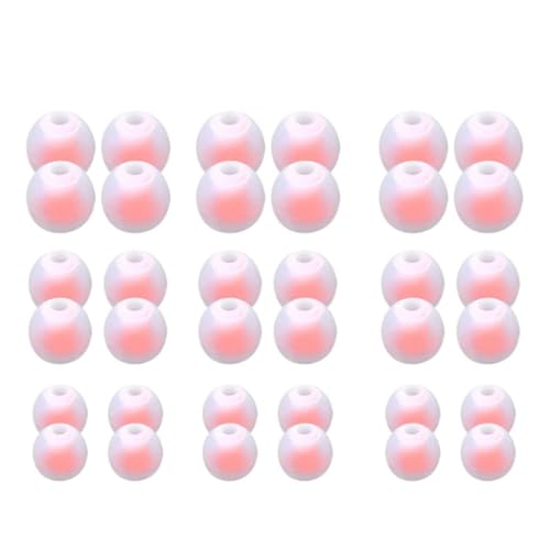 YIZITU Customizable Eartips Ear Tips Replacement Headphones Earbud Tips Soft and Flexible Tips Pack of 36PCS Multiple Color YIZITU Customizable Eartips Ear Tips Replacement Headphones Earbud Tips Soft and Flexible Tips Pack of 36PCS Multiple Color
