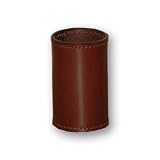  Leather Coin Cylinder (Brown, Half Dollar Size) - Trick