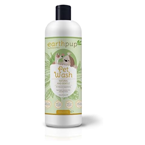 Earthpup All-Natural Dog Shampoo, Safe & Comforting, Oatmeal Based Formula Cover