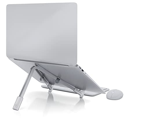 OCTOO, LiteStand Note - Suporte para Notebook, Ice Silver