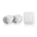 Smartwares – Smartwares SH4-99575 Indoor-Steckdosenschalterset mit Doppel