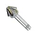 1piece YG8 Alloy Chamfering Mill Cutter, Industry Straight Shank Milling Cutter with Carbide Countersinks(40mm*20mm*60 * 6)