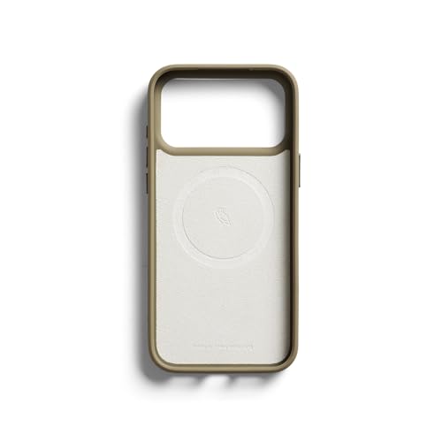 Coque de téléphone en Cuir Bellroy pour iPhone 17 Pro Max Khaki - 2