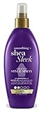 Ogx Shea Sleek Smooth Style Spray 6 Ounce Pump (2 Pack)