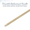 Carlisle 60 Flo-Pac Tapered Wood Handle