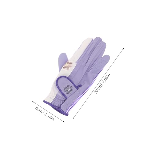 Moufles de golf taille 20 pour femme éliminant la transpiration des mains
