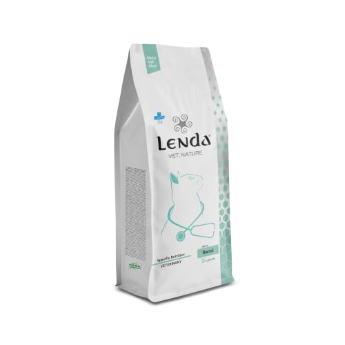 Lenda Vet CAT Renal & Oxalate 2 kg – Diätisches Trockenfutter Katze – Veterinär Katzenfutter