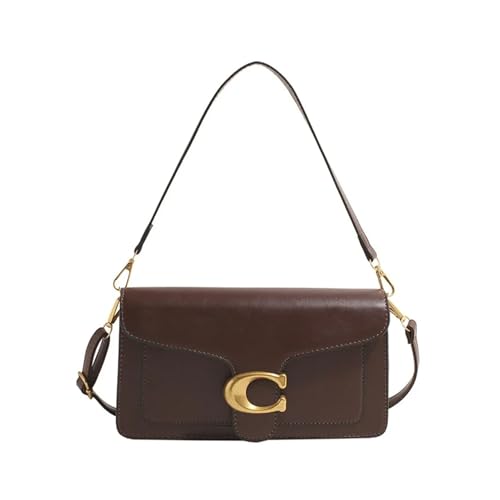 Women's Pure Color Simple Square Bag Multi-Layer Commuting Single Shoulder