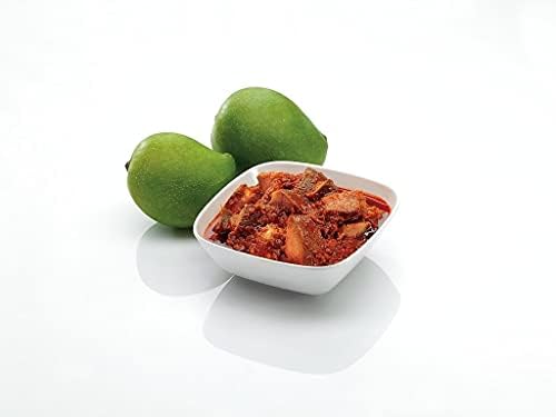 SWAD Spicy Mango Pickle | Spicy & Tangy Aam Ka Achaar with Raw Mango Chunks | Homemade Tangy & Spicy Aam Achaar Mixed with Corn Oil | 400g (Pack of 2)