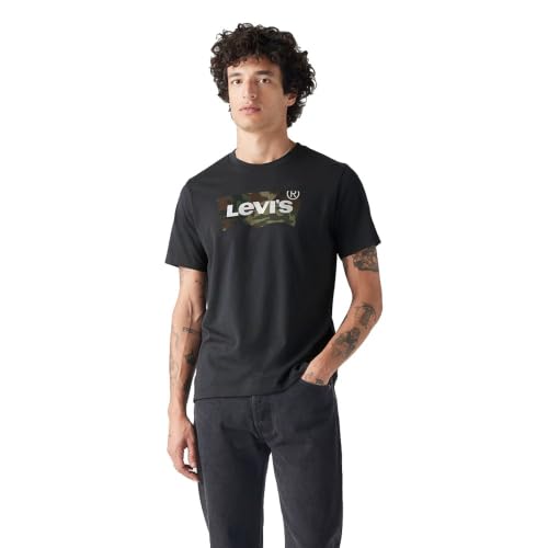 Levi's Graphic Crewneck Tee Batwing Fill Phanto – Ansicht 1