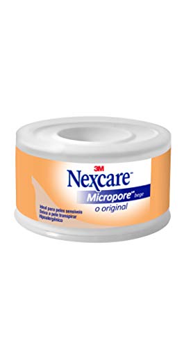 Nexcare, 3M, Micropore, Bege, 25mm x 4,5m