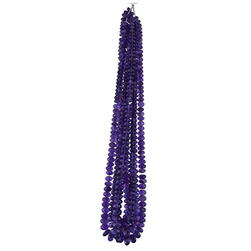 Améthyste d'Afrique de qualité supérieure LKBEADS, rondelles facettées 6-10mm éclat luxe