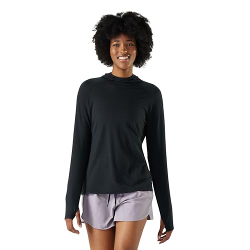 Smartwool Women's Active Mesh Hoodie, Black