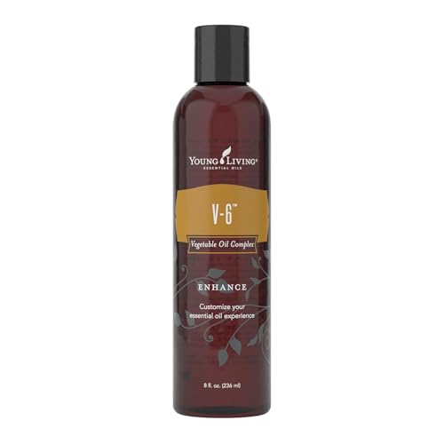 Young Living V-6 Enhanced Vegetable Oil Complex for Custom Blending with Essential Oils - 8 fl oz