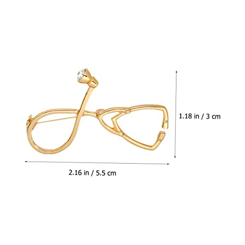 Épingle à revers d'infirmière stéthoscopes fixation anti-chute
