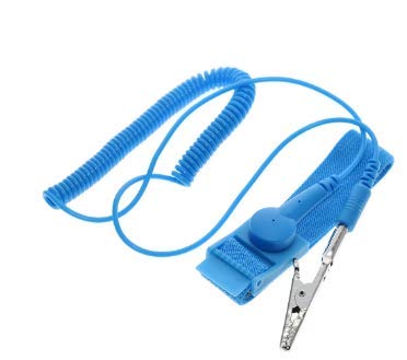 ESD Band, Antistatic Wrist Strap, ESD Wrist Strap, Ground Bracelet, Grounding Cord Tool-Blue