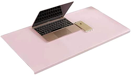 Desk Mat con borde, PU cuero resistente al agua