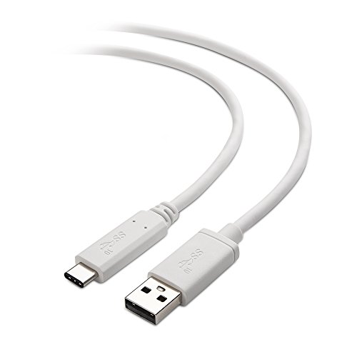 Cable Matters [USB-IF Certified 10Gbps Gen 2 USB A to USBCCable 3.3 ft, USBC to USBA Cable, White, Compatible with iPhone 16/15 Pro Max/Plus