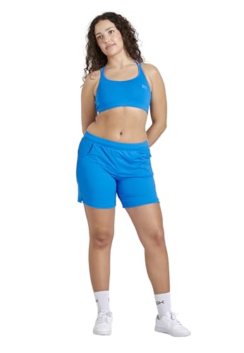 Short tennis Sportkind bleu roi pour filles et femmes