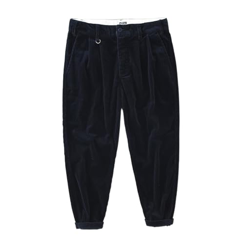 Pantalon homme large droit style japonais GUOYUXIAO casual vintage vêtement de printemps léger