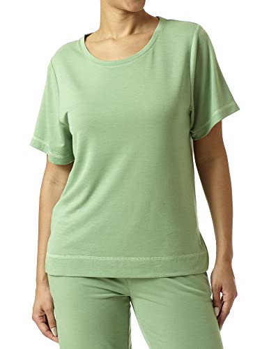 Image of HUE Women's Solid French Terry Long Sleeve Lounge Tee