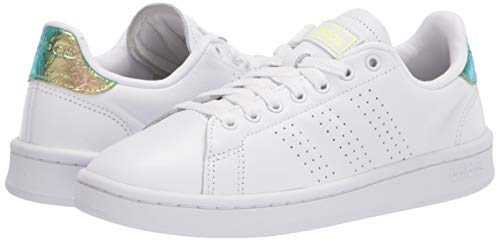 Image of adidas Womens Advantage Lace Up Sneakers Shoes Casual - White