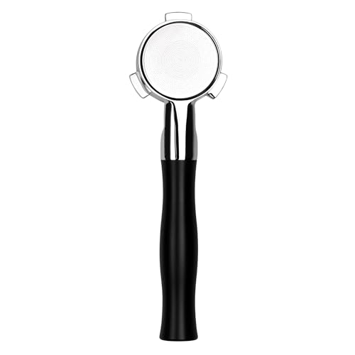 Image of Normcore 54mm Flat Naked Bottomless Portafilter with Built-in High Extraction Basket Fits 54mm Breville Sage Solis Barista Machines